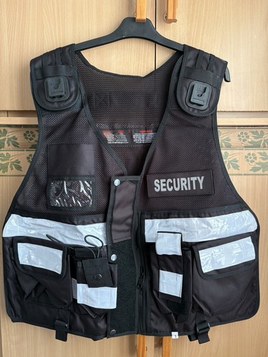 Black security tactical - security, vest