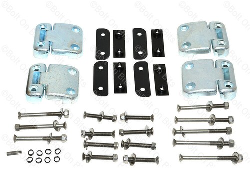 2nd row door - door, hinges