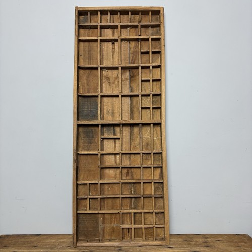 Vintage wooden printers tray - vintage,
