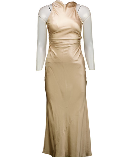 Reformation beige casette silk - beige,
