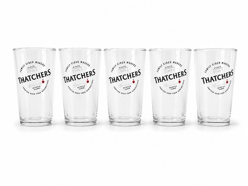 Thatchers cider half pint - 5x,