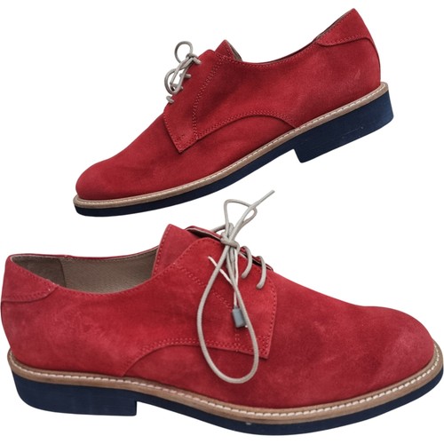 Gold brothers red suede - gold,