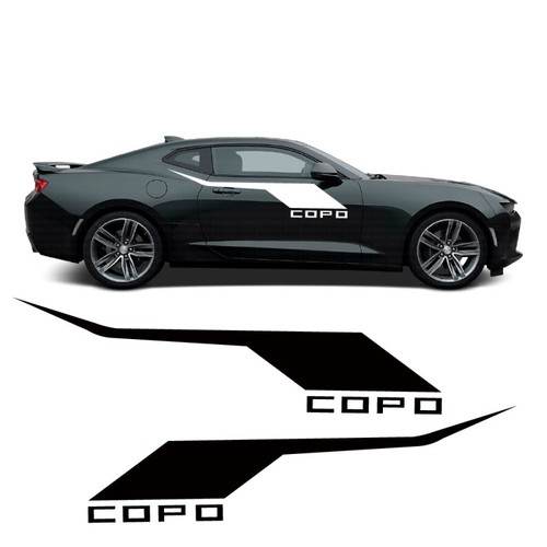Copo elite side stripe decals - elite,
