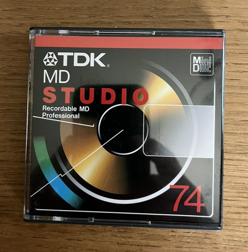 Tdk mini disc empty case - disc, for