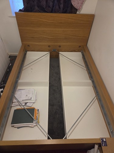 Ikea small double bed frame - ikea,