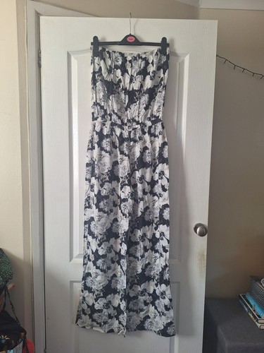 Next bandeau jumpsuit size 14l - next,