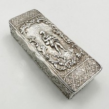 VICTORIAN REPOUSSE TRINKET BOX