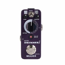 Mooer Audio Micro Drummer II Drum Machine Pedal