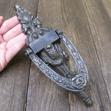 Old Rare Kenrick Cast Iron Door Knocker