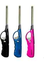 3 x BBQ Kitchen Lighter Long Tube Refillable Oven Cookers Candles Fire Flame UK