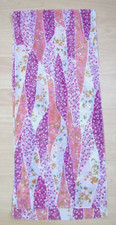 PRETTY PINK & PEACH DITSY FLORAL DESIGN SHEER SCARF