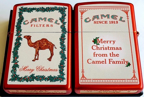 Zippo camel christmas red - zippo,