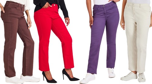 Womens leg side elastic - 31",
