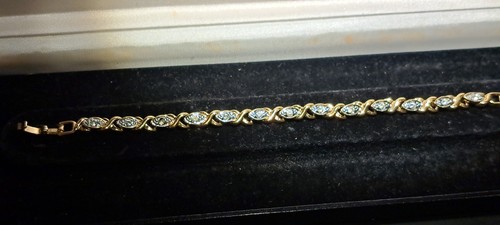 Vintage 1980s gold plated hugs - vintage,