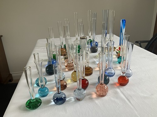 Vintage specimen bud vases - specimen,