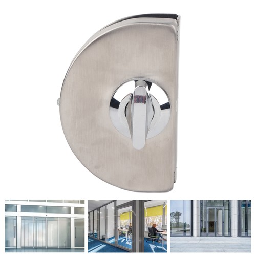 Single glass door lock - glass,