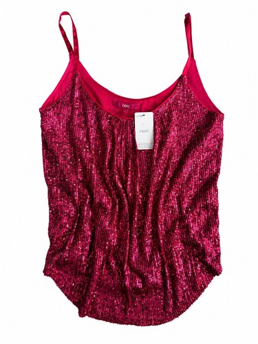 Next pink sequin cami - cami, vest