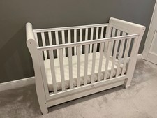 Ivory Cot including Naturalmat Pocket Sprung Mattress