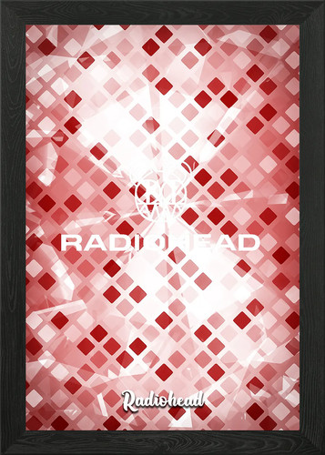 Radiohead framed wall art - radiohead,