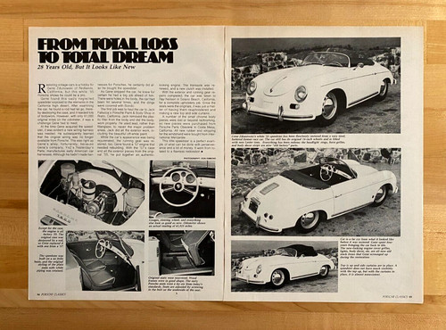 1983 print article porsche - article,