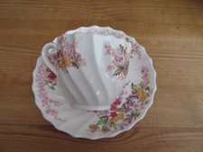 Vintage 1920's Copeland Spode 'Fairy Dell' Coffee Cup and Saucer, VGC