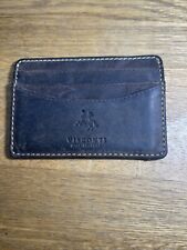 Visconti men's brown leather card holder ID Wallet