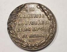 Antique bronze commemorative