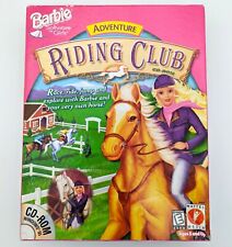 Barbie Adventure: Riding Club - Big Box Boxed - RARE - Horse - PC CD-ROM