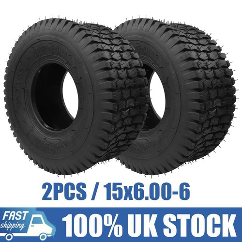 Pair turf tyres 6 - of, 15