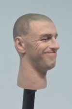Soldier Male Head Sculpt Expression 1/6 for 12'' Hot Toys Figure Male FP-H-002