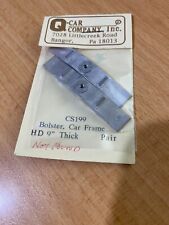 O GAUGE CAR FRAME BOLSTER PAIR - Q-CAR CS199 - UNOPENED