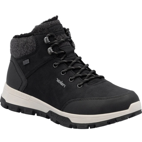 Rieker men black ankle boots - rieker, men's