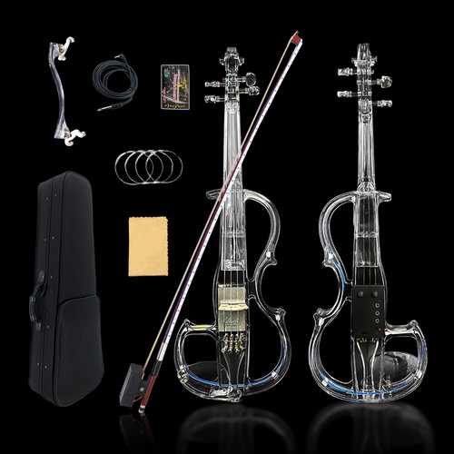 Transparent electric violin - electric,
