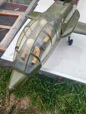 Vintage & Rare Schluter AH56 Cheyenne RC Nitro Helicopter Fuselage With Retracts