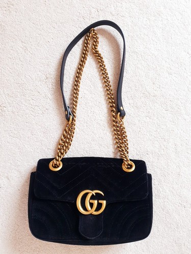 Gucci marmont black - gucci,