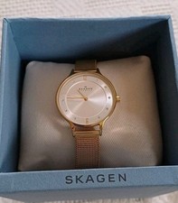 Skagen Gold Womens Analogue Watch Anita SKW2150 RRP £159 Denmark Danish Quality