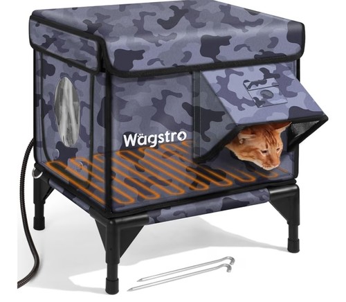 Cozy heated cat house - cozy,
