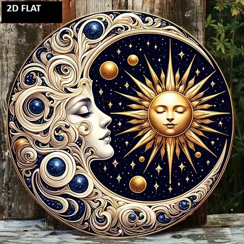 Sun and moon - sun,