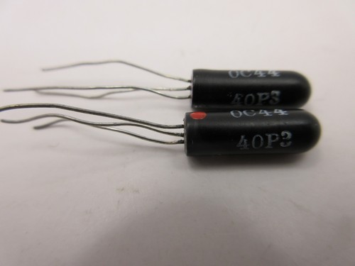 Oc44 mullard germanium - germanium, gold
