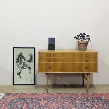 Midcentury 1960s Light Oak