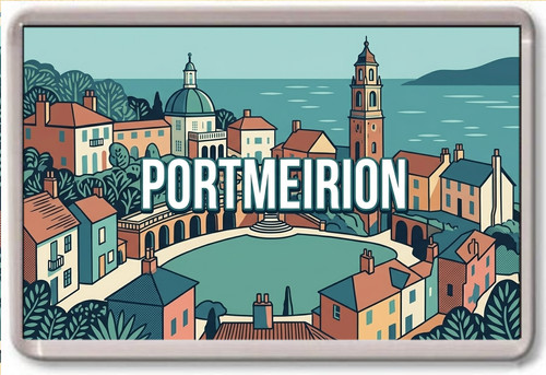 Fridge magnet portmeirion - magnet,