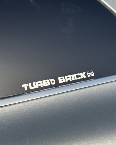 Volvo turbo brick vinyl - 2x,