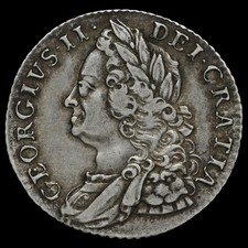 1758 George II Early Milled