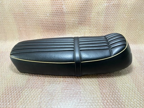 Honda cl50 seat gold pipping - honda,