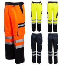 Mens Hi Vis Viz COMBAT BOTTOMS