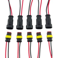 5 Set 12V 2Pin Cable Wire