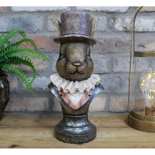 Resin rabbit ornament - resin, top