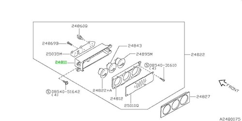Housing meter combination - housing,,