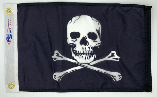 12x18 jolly roger nylon - 12x18",
