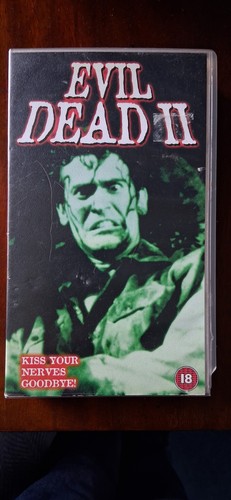 Evil dead vhs tape 1987 - evil, 2